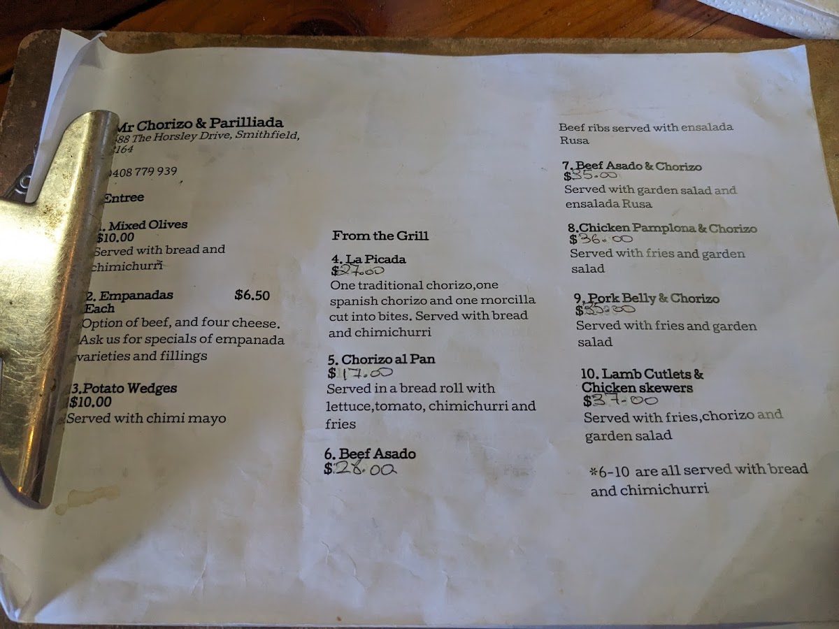 Menu Mr Chorizo & Parilliada-8