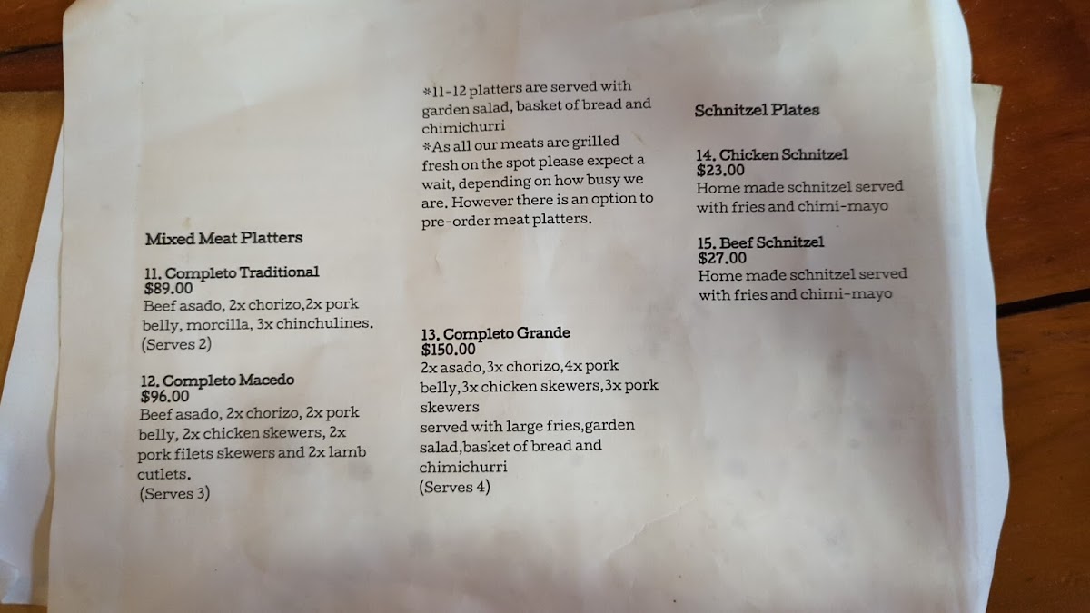 Menu Mr Chorizo & Parilliada-9